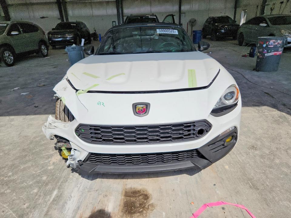 2017 Fiat 124 spider VIN JC1NFAEK8H0108461 COPART salvage auction — FRONT END, NE - CERT OF TITLE-SALVAGE, sold $5,900 on 2026-08-11 (photo 5)