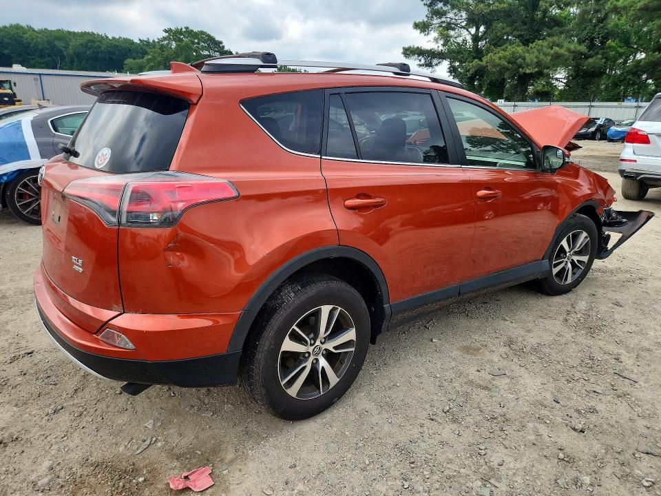 2016 Toyota Rav 4 VIN JTMRFREV0GJ066518 COPART salvage auction — FRONT END, Va - Cert Of Title - Salvage, sold $2,100 on 2026-07-28 (photo 3)