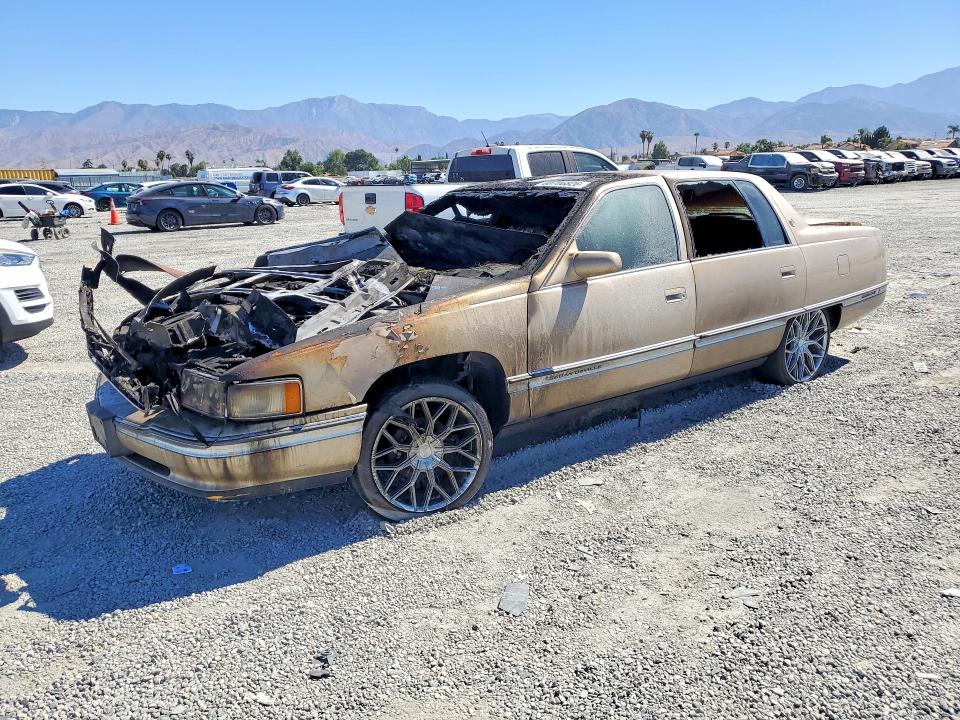 1996 Cadillac Deville VIN 1G6KD52Y9TU228785 COPART salvage auction — BURN, CA - NON-REPAIRABLE VEHICLE CERT, sold $175 on 2026-07-22 (photo 1)