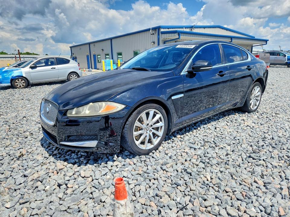 2013 Jaguar VIN SAJWA0ES6DPU00757 COPART salvage auction — REAR END, FL - CERT OF TITLE SLVG REBUILDABLE, sold $375 on 2026-07-24 (photo 1)