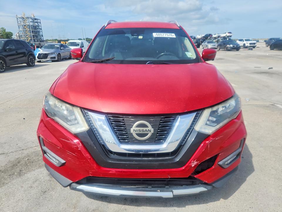 2017 Nissan Rogue VIN JN8AT2MT9HW398897 COPART salvage auction — FRONT END, La - Certificate Of Title, sold $1,300 on 2026-07-22 (photo 5)