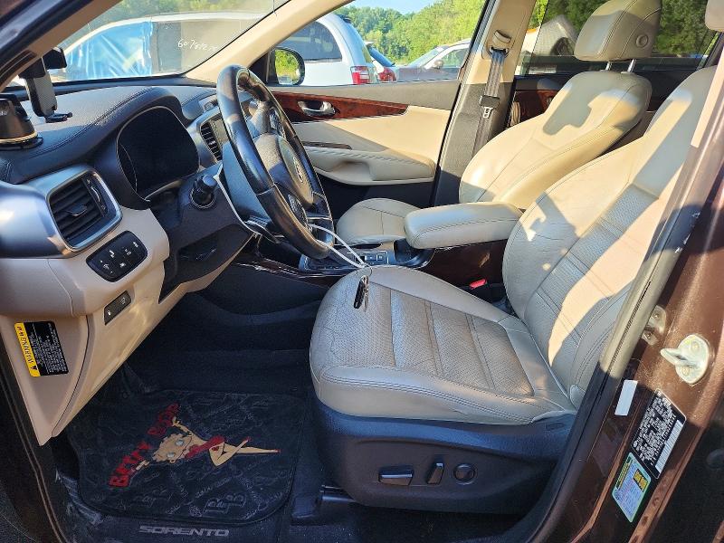 2017 Kia Sorento VIN 5XYPHDA11HG253646 COPART salvage auction — ENGINE BURN, Ny - Certificate Of Title, sold $450 on 2026-07-30 (photo 7)