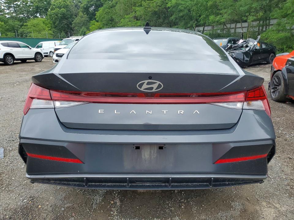 2025 Hyundai Elantra VIN KMHLS4DG7SU948229 COPART salvage auction — FRONT END, VA - CERTIFICATE OF TITLE (P), sold $5,600 on 2026-07-13 (photo 6)