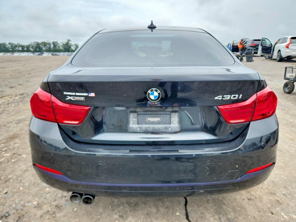 2019 BMW 4er VIN WBA4J3C56KBL07264 COPART salvage auction — FRONT END, Va - Cert Of Title - Salvage, sold $6,700 on 2026-07-22 (photo 6)