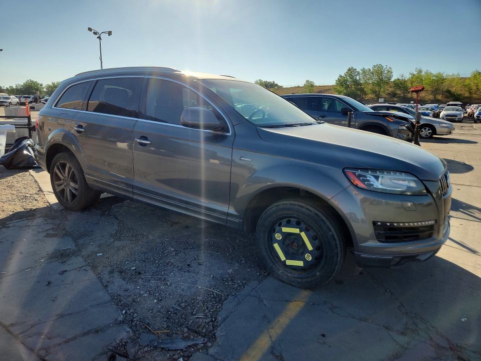 2014 Audi Q7 VIN WA1LGAFE4ED019100 COPART salvage auction — MECHANICAL, Co - Salvage Title, sold $1,200 on 2026-07-22 (photo 4)