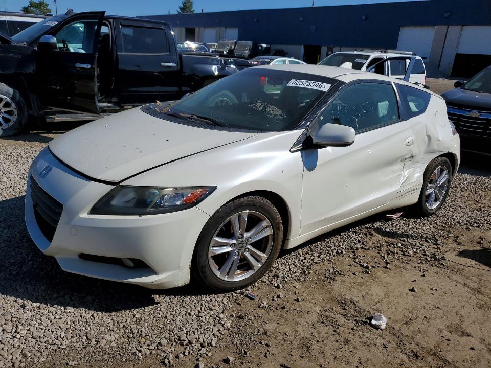 2012 Honda Cr-z VIN JHMZF1D69CS003481 COPART salvage auction — REAR END, Mi - Cert Of Title-Salvage Vehicle, sold $300 on 2026-07-31 (photo 1)