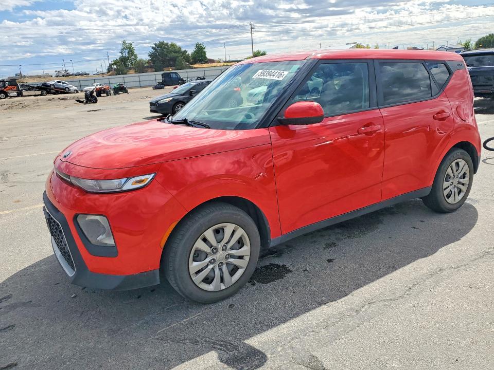 2020 Kia Soul VIN KNDJ23AU7L7726127 COPART salvage auction — MECHANICAL, Id - Certificate Of Title, sold $4,300 on 2026-07-09 (photo 1)