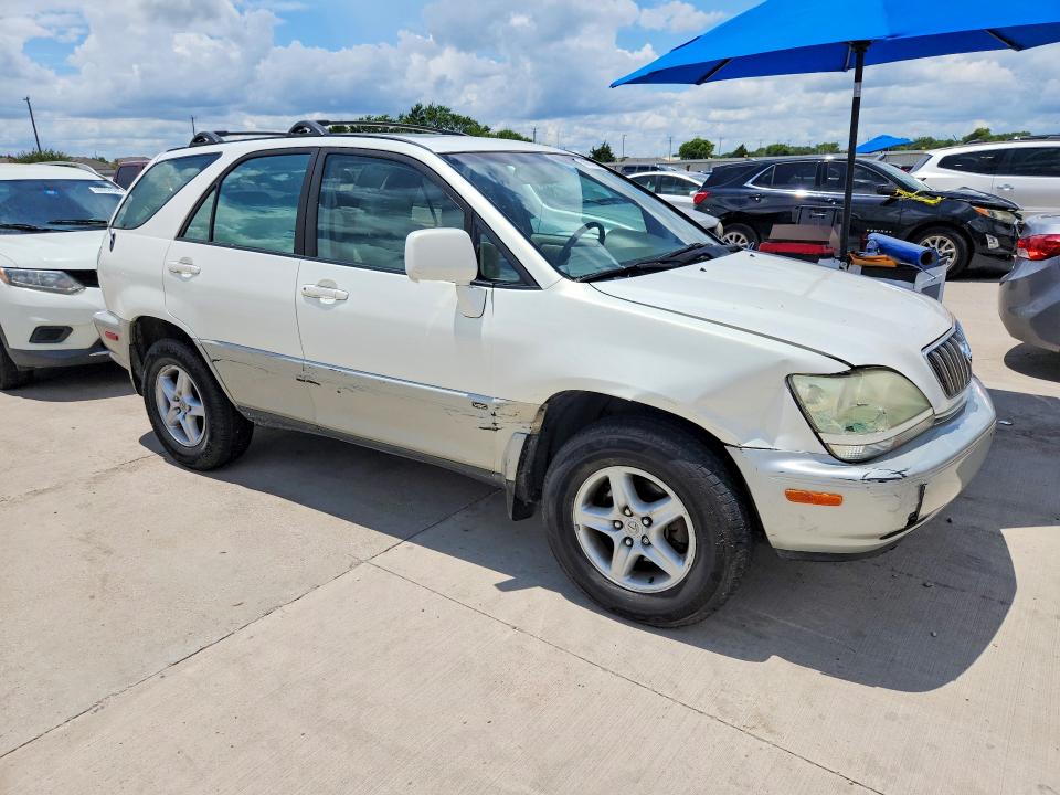2002 Lexus Rx 300 VIN JTJGF10U520147758 COPART salvage auction — FRONT END, TX - SALVAGE VEHICLE TITLE (P), sold $175 on 2026-07-23 (photo 4)