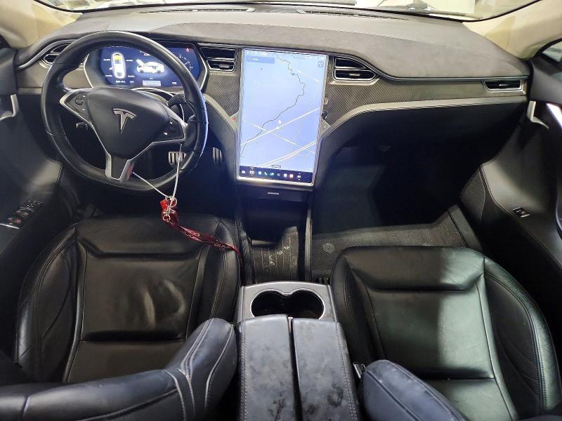 2014 Tesla Model s VIN 5YJSA1H25EFP64856 COPART salvage auction — FRONT END, Ny - Mv-907A Salvage Certificate, sold $4,100 on 2026-07-27 (photo 8)