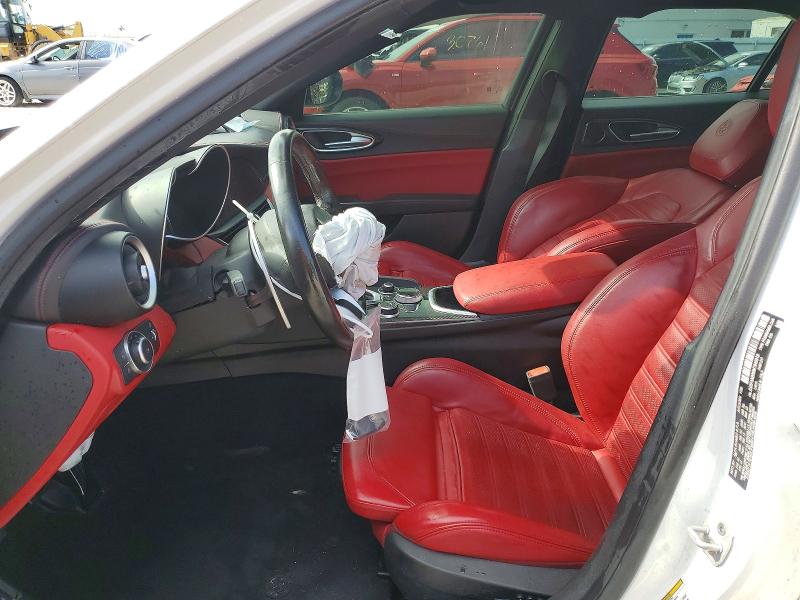 2021 Alfa romeo Giulia VIN ZARFANBN9M7640918 COPART salvage auction — FRONT END, Fl - Certificate Of Destruction, sold $875 on 2026-08-18 (photo 7)