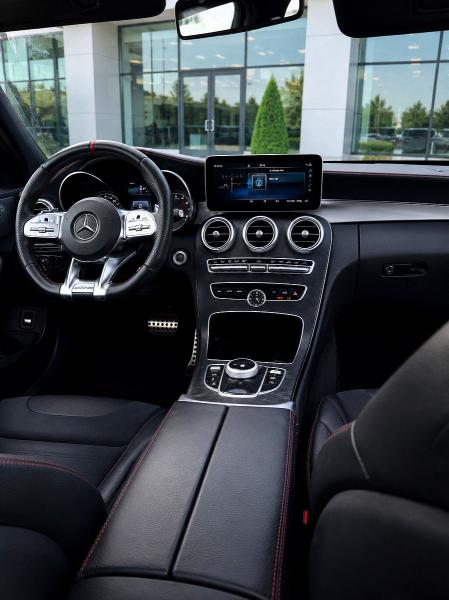 2019 Mercedes-benz C-klasse amg VIN 55SWF6EB5KU309083 COPART salvage auction — MINOR DENT/SCRATCHES, Ok - Certificate Of Title (P), sold $7,700 on 2026-07-28 (photo 9)