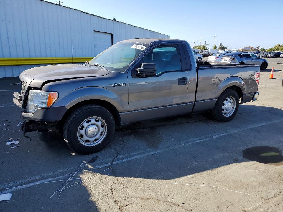 2013 Ford F-150 VIN 1FTMF1CM7DFD70370 COPART salvage auction — FRONT END, Ca - Salvage Certificate, sold $3,100 on 2026-07-24 (photo 1)