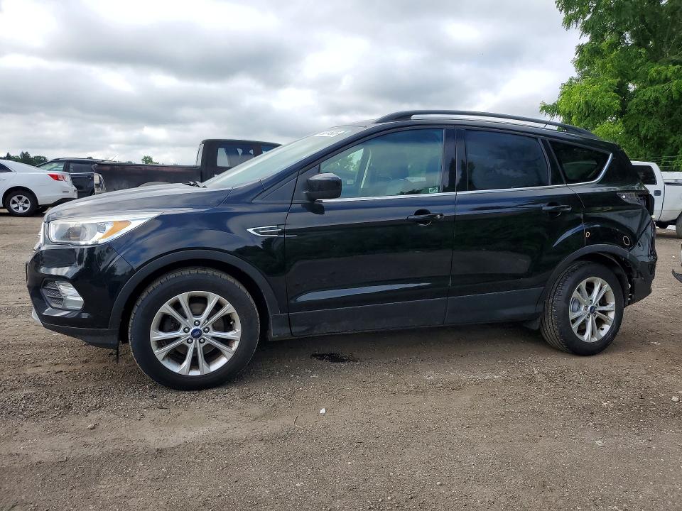 2018 Ford Escape VIN 1FMCU0GD6JUC53047 COPART salvage auction — REAR END, ON - PERMIT NO BRAND - UNFIT, sold $2,200 on 2026-07-28 (photo 1)