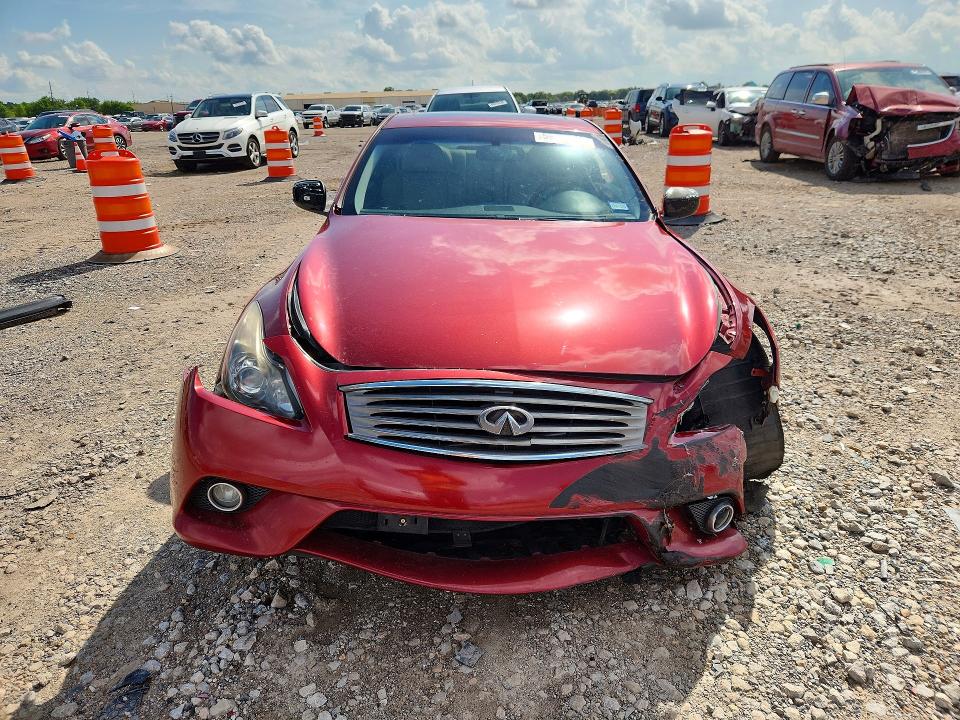 2014 Infiniti Q60 VIN JN1CV6EK3EM113178 COPART salvage auction — FRONT END, Tx - Certificate Of Title, sold $650 on 2026-07-20 (photo 5)