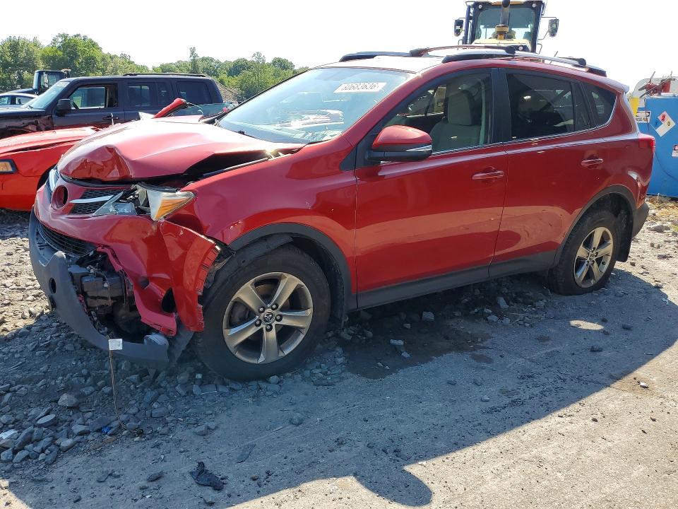2015 Toyota Rav4 VIN JTMRFREV5FD128847 COPART salvage auction — FRONT END, PA - CERTIFICATE OF SALVAGE, sold $1,250 on 2026-07-22 (photo 1)