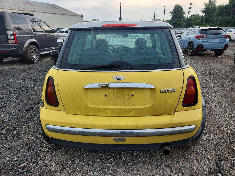 2002 Mini Cooper VIN WMWRC33442TC37896 COPART salvage auction — FRONT END, PA - CERTIFICATE OF SALVAGE, sold $275 on 2026-07-27 (photo 6)