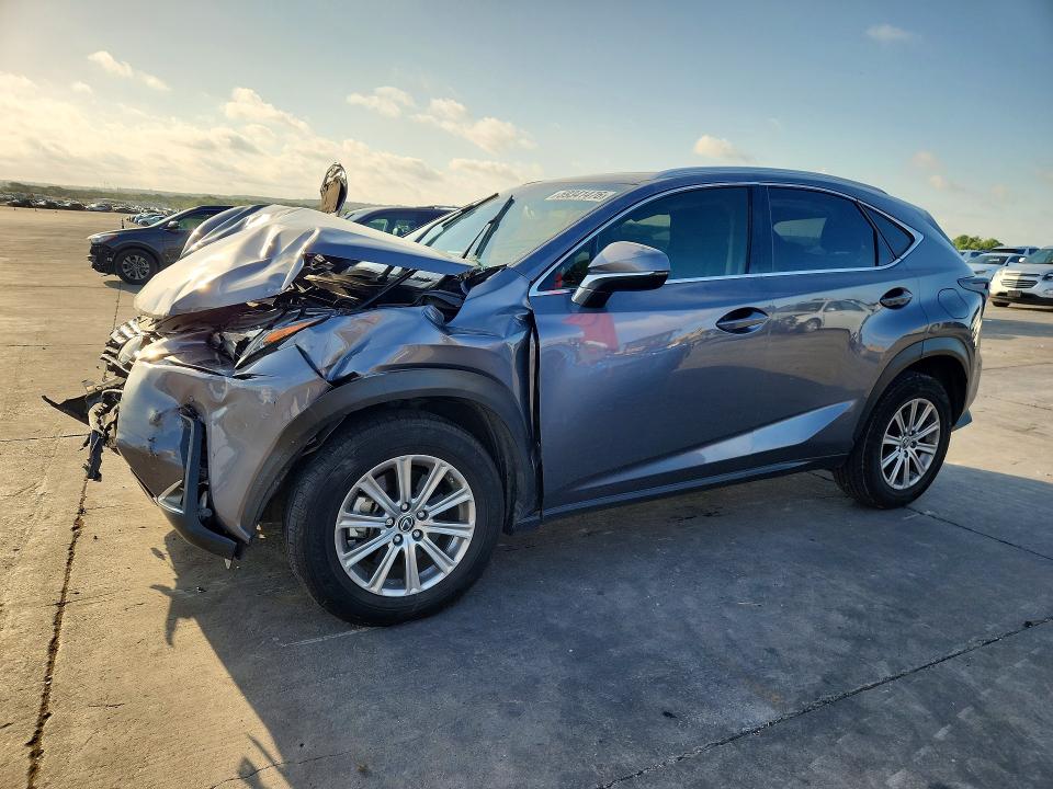 2020 Lexus Nx VIN JTJDARBZ8L5010990 COPART salvage auction — FRONT END, Tx - Salvage Vehicle Title, sold $3,050 on 2026-07-13 (photo 1)