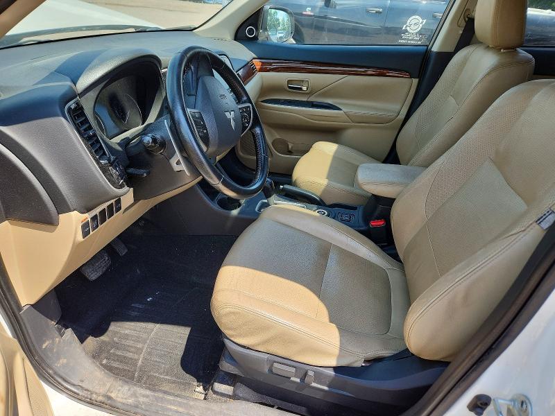 2014 Mitsubishi Outlander VIN JA4JZ4AX0EZ010554 COPART salvage auction — FRONT END, Ny - Mv-907A Salvage Certificate, sold $350 on 2026-07-22 (photo 7)