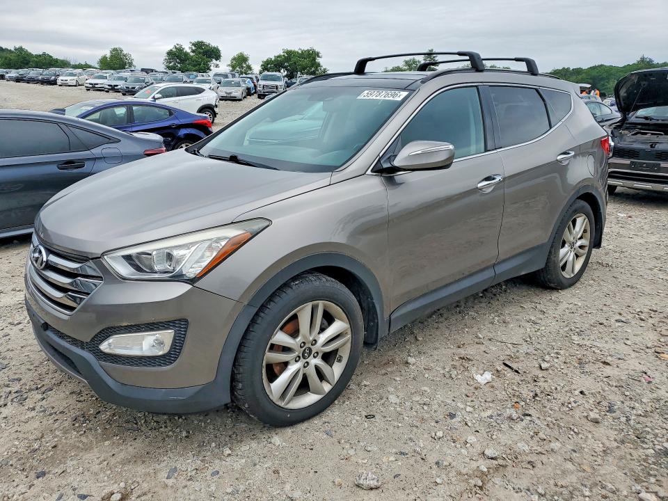 2016 Hyundai Santa fe VIN 5XYZWDLA6GG314810 COPART salvage auction — MECHANICAL, MA - CERTIFICATE OF TITLE, sold $1,050 on 2026-07-08 (photo 1)