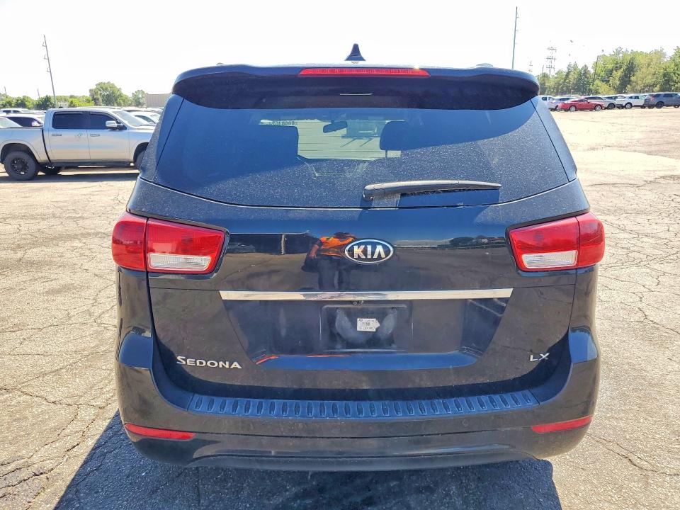 2017 Kia SEDONA VIN KNDMB5C1XH6322697 COPART salvage auction — REAR END, Co - Salvage Title, sold $1,200 on 2026-07-30 (photo 6)