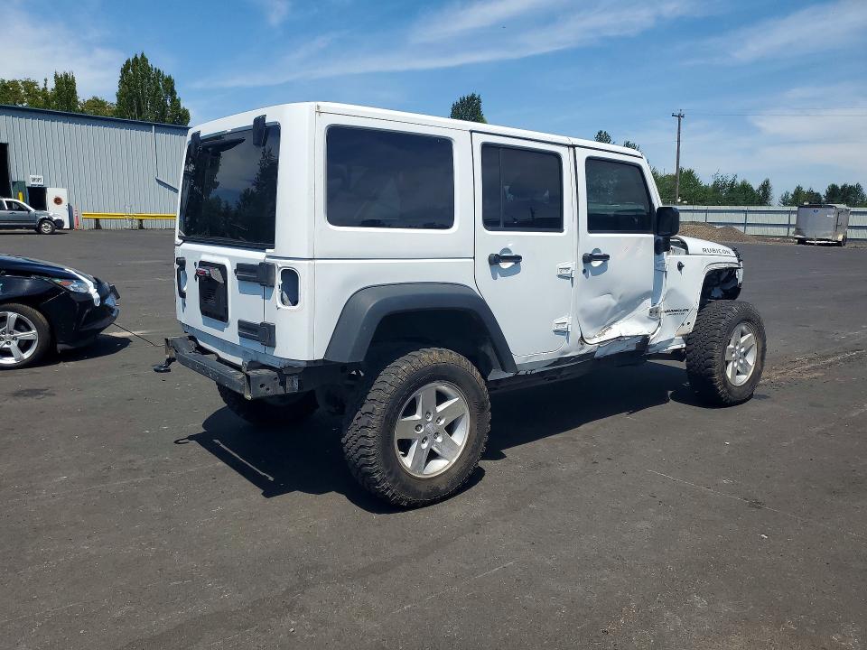 2015 Jeep Wrangler unlimited VIN 1C4BJWDG6FL684916 COPART salvage auction — FRONT END, OR - CERTIFICATE OF TITLE, sold $3,000 on 2026-07-08 (photo 3)
