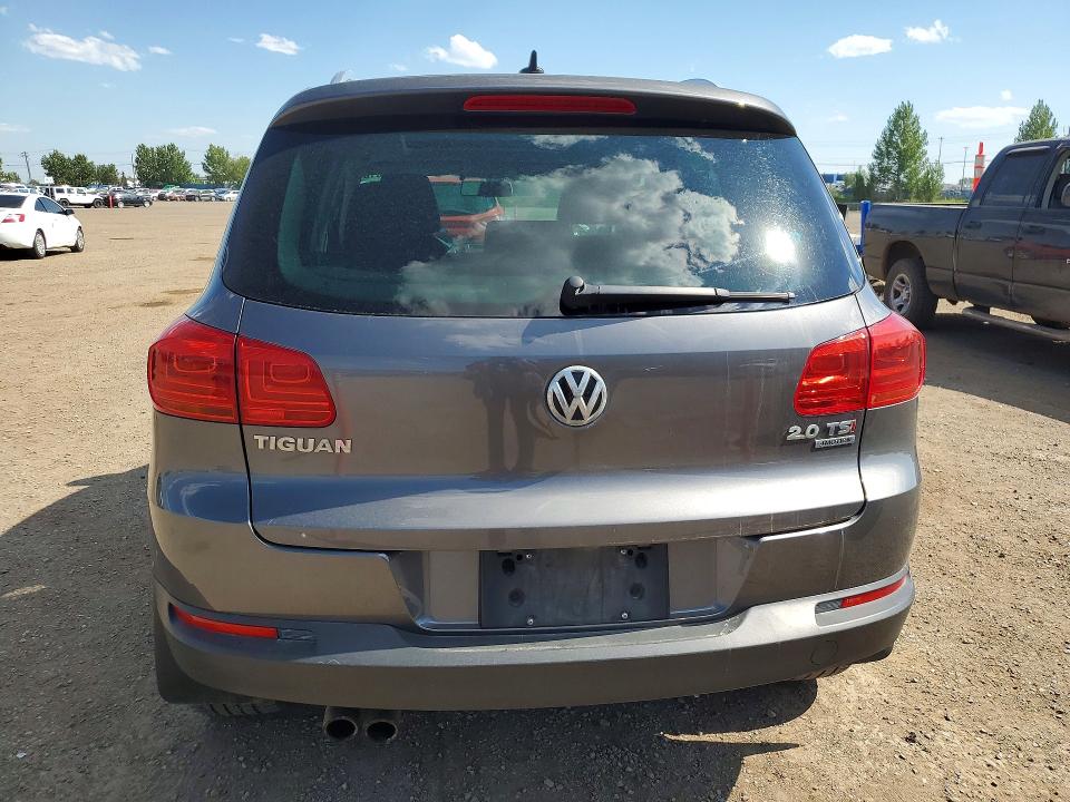 2015 Volkswagen Tiguan VIN WVGJV7AX7FW544216 COPART salvage auction — SIDE, AB - OOP - SALVAGE, sold $3,100 on 2026-08-04 (photo 6)