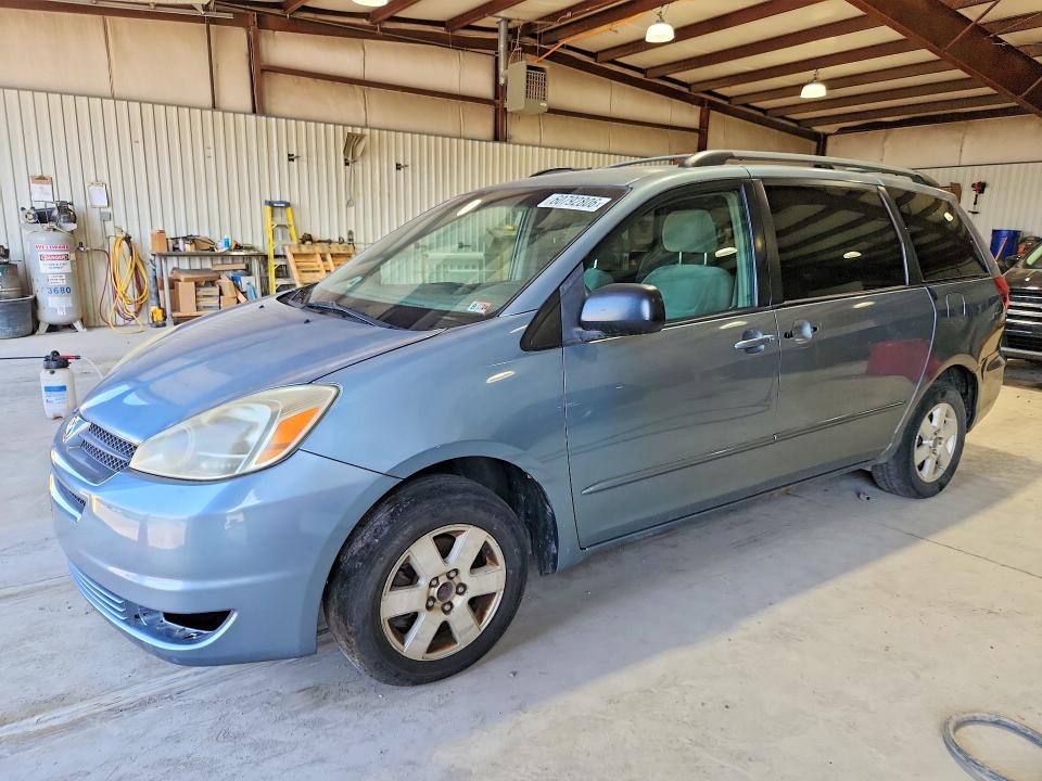 2005 Toyota Sienna VIN 5TDZA23C95S278986 COPART salvage auction — REAR END, Va - Certificate Of Title, sold $1,300 on 2026-07-17 (photo 1)