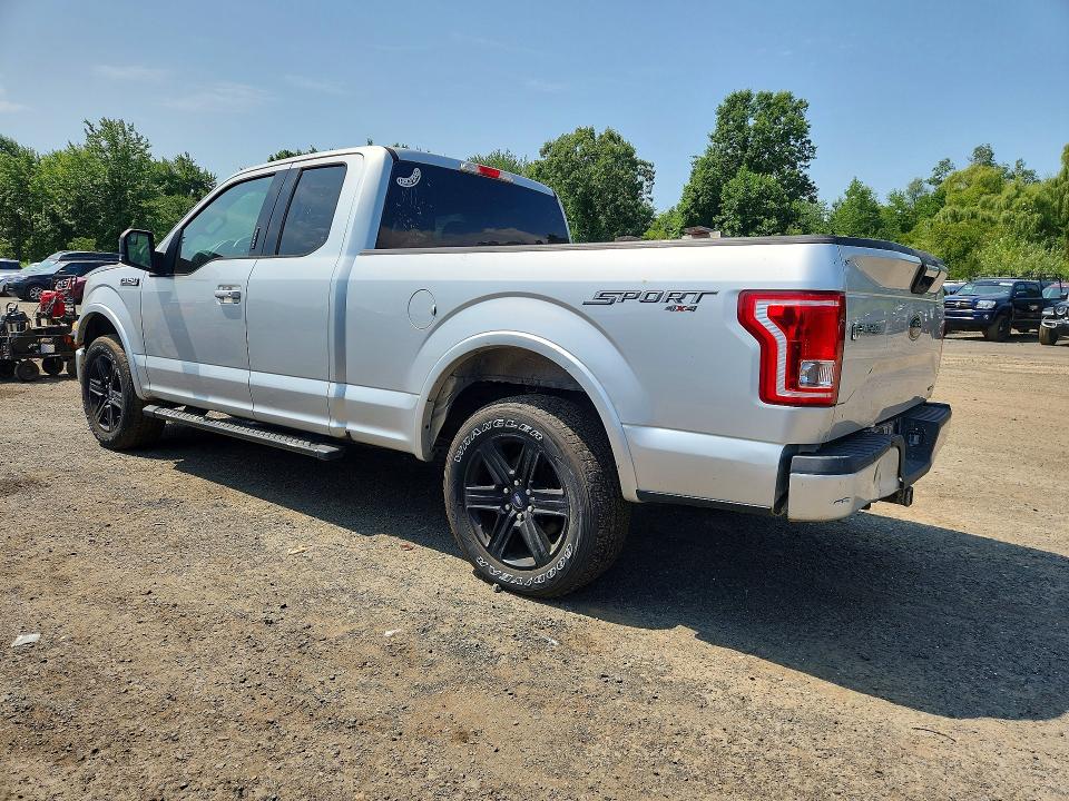 2016 Ford F-150 VIN 1FTFX1EF5GFC04289 COPART salvage auction — FRONT END, Wv - Certificate Of Title, sold $825 on 2026-08-27 (photo 2)
