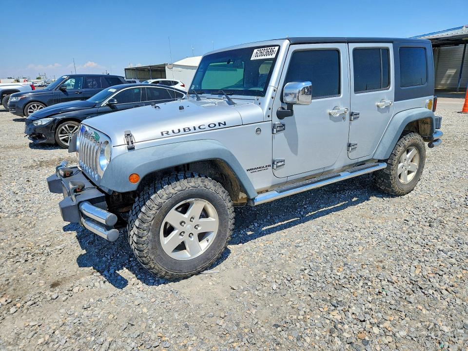 2008 Jeep Wrangler unlimited VIN 1J8GA69158L556043 COPART salvage auction — HAIL, CO - DIS/DLR/EXP ONLY CLEAN TITLE, sold $2,650 on 2026-07-31 (photo 1)