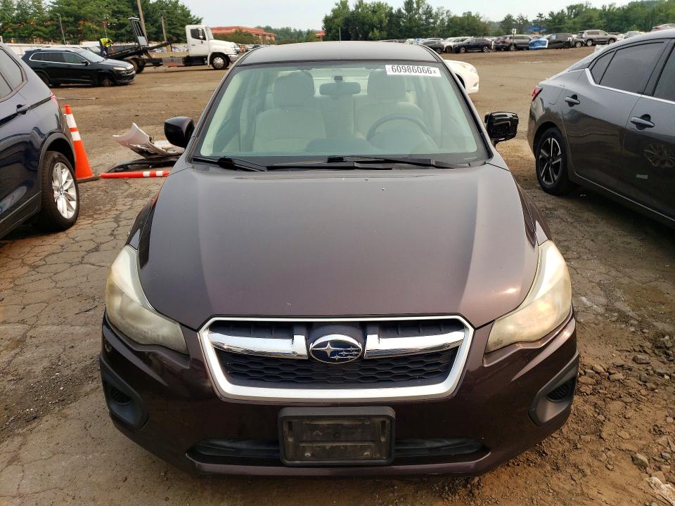 2013 Subaru Impreza VIN JF1GJAC60DH021560 COPART salvage auction — SIDE, CT - CERT OF TITLE-SALVAGE, sold $450 on 2026-07-28 (photo 5)