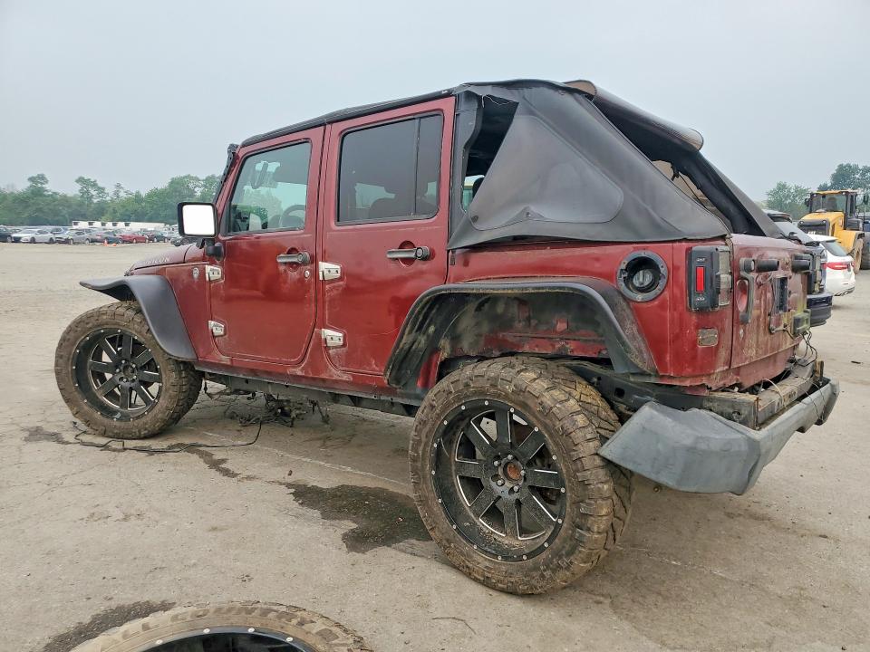 2007 Jeep Wrangler / VIN 1J8GA69157L114443 COPART salvage auction — FRONT END, PA - CERT OF TITLE, sold $175 on 2026-08-04 (photo 2)