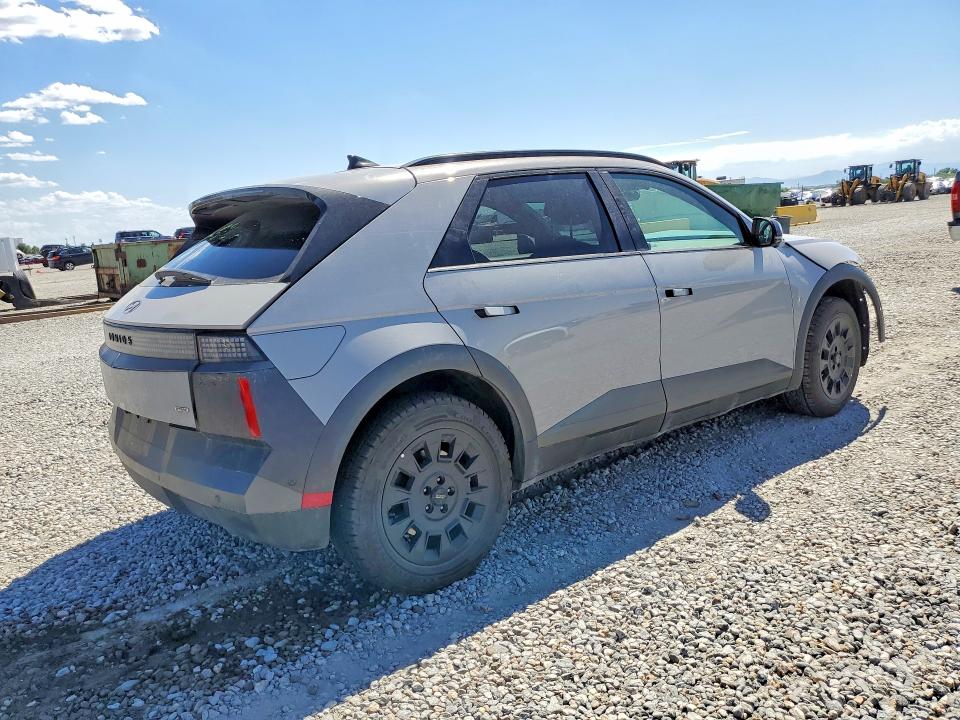 2025 Hyundai Ioniq VIN 7YAKPDDC3SY033572 COPART salvage auction — FRONT END, Co - Salvage Title, sold $9,400 on 2026-08-20 (photo 3)