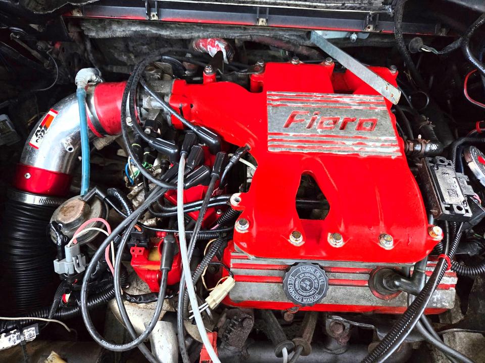 1986 Pont Fiero VIN 1G2PG9797GP281044 COPART salvage auction — NORMAL WEAR, Or - Certificate Of Title (P), sold $13,500 on 2026-07-27 (photo 7)