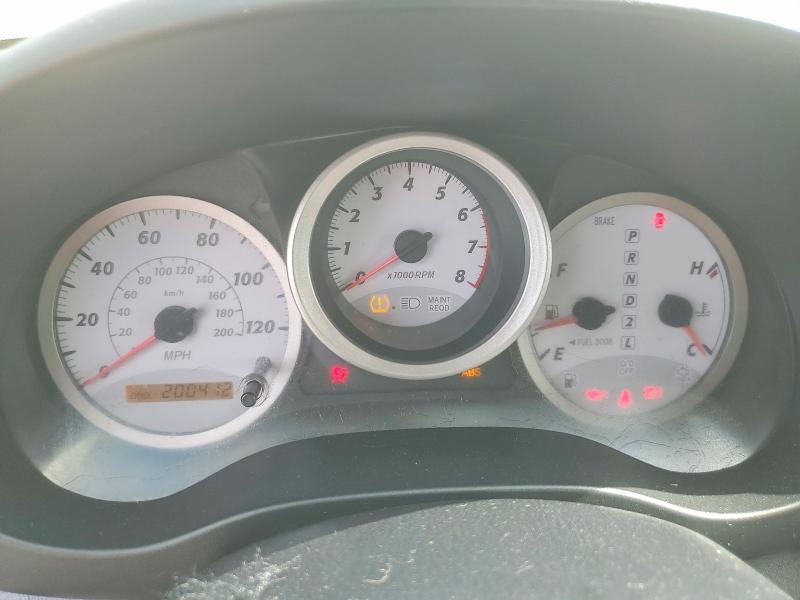 2005 Toyota Rav 4 VIN JTEHD20V856044746 COPART salvage auction — FRONT END, Fl - Cert Of Title Slvg Rebuildable, sold $15 on 2026-07-21 (photo 9)