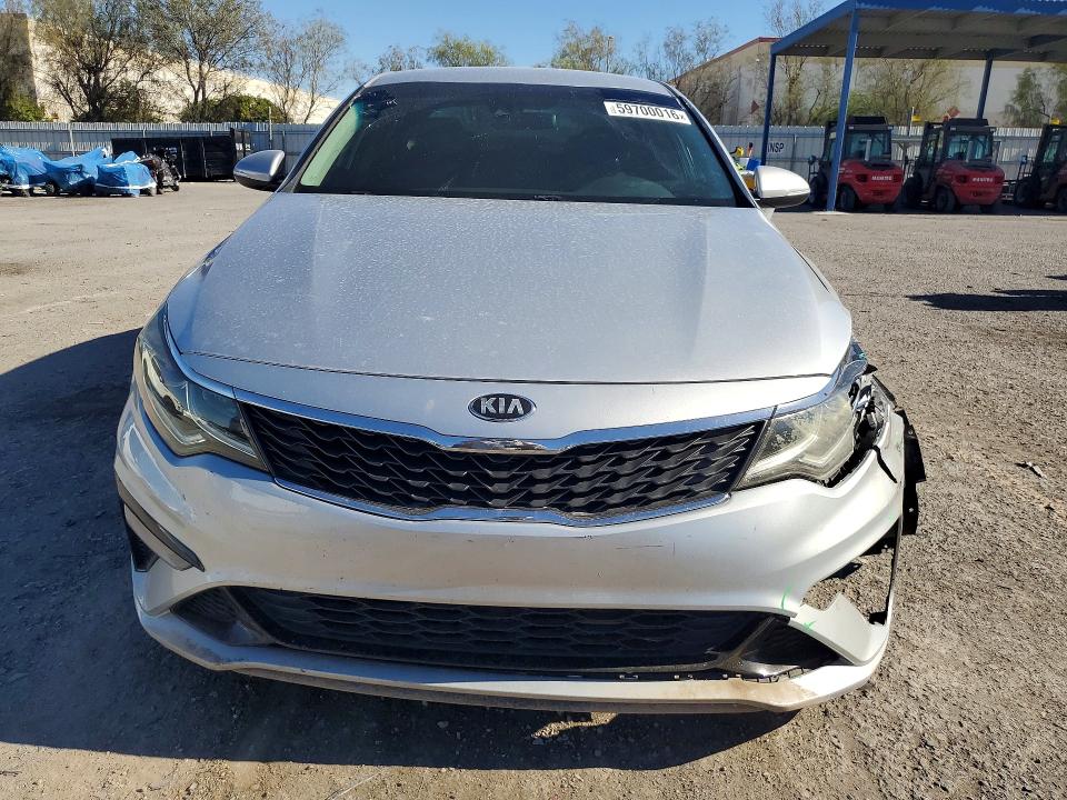 2019 Kia Optima VIN 5XXGT4L38KG279198 COPART salvage auction — FRONT END, Nv - Salvage Title, sold $1,550 on 2026-07-16 (photo 5)