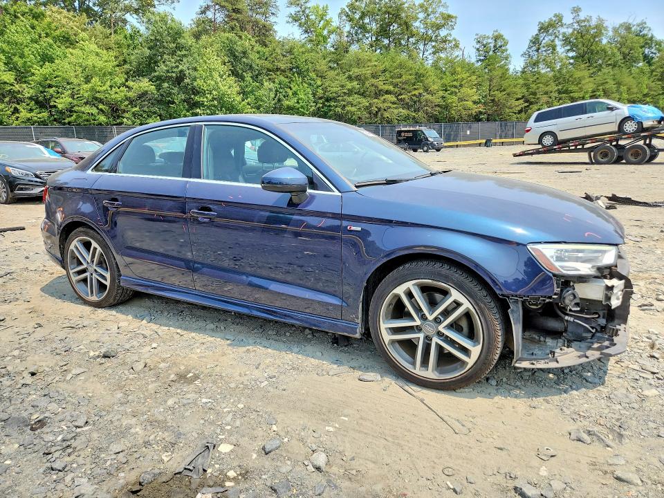 2017 Audi A3 VIN WAUGUGFFXH1040841 COPART salvage auction — FRONT END, Md - Cert Of Salvage > 75% Damage, sold $4,400 on 2026-07-17 (photo 4)