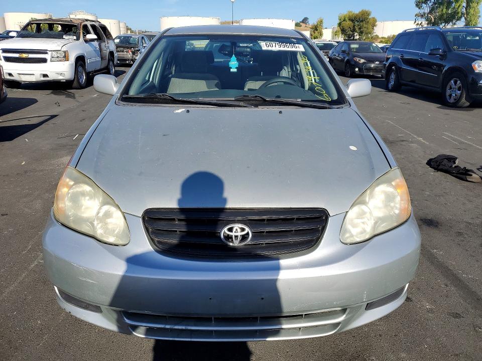 2003 Toyota Corolla VIN JTDBR32E230050329 COPART salvage auction — REAR END, CA - SALVAGE CERTIFICATE, sold $750 on 2026-07-27 (photo 5)
