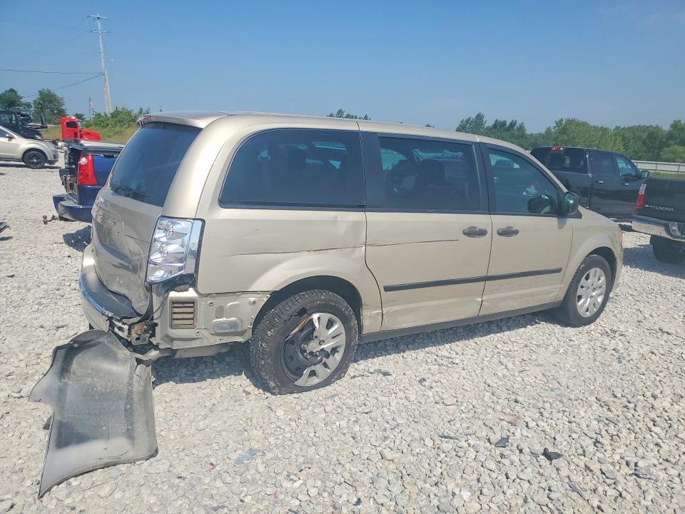 2016 Dodge Caravan VIN 2C4RDGBG9GR218954 COPART salvage auction — REAR END, Mi - Certificate Of Title, sold $2,050 on 2026-07-09 (photo 3)