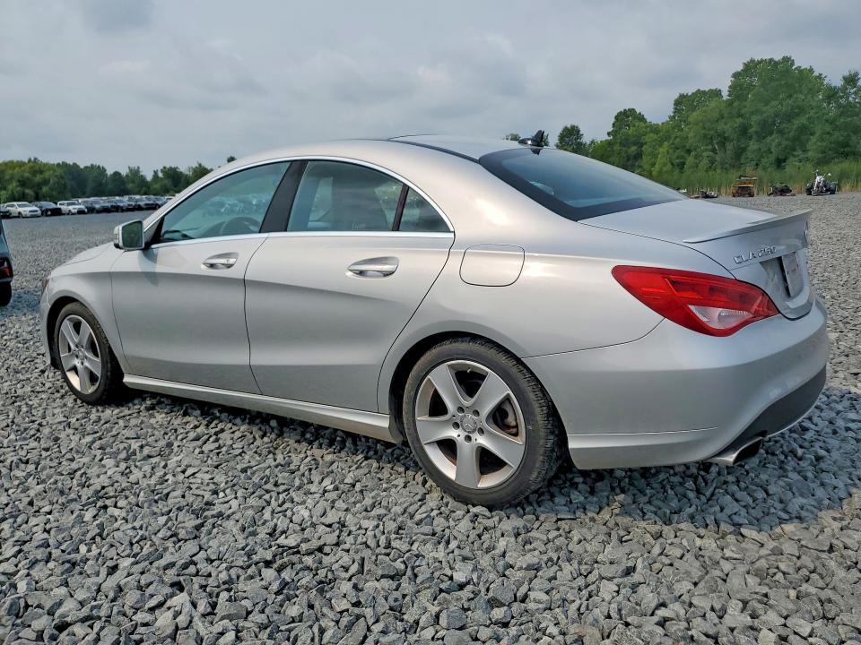2015 Mercedes-benz Cla-klasse VIN WDDSJ4GB2FN204403 COPART salvage auction — UNDERCARRIAGE, Oh - Cert Of Title-Salvage, sold $2,050 on 2026-08-06 (photo 2)