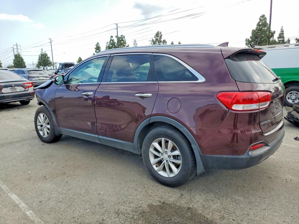 2017 Kia Sorento VIN 5XYPG4A38HG280797 COPART salvage auction — FRONT END, Ca - Acq Bos - Post Sale - Salvage, sold $950 on 2026-07-12 (photo 2)
