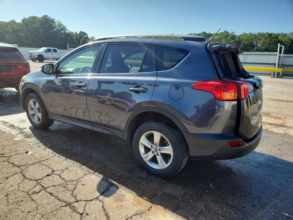 2015 Toyota Rav 4 VIN JTMRFREV6FD152932 COPART salvage auction — REAR END, Mo - Salvage Certificate Of Title, sold $125 on 2026-07-29 (photo 2)