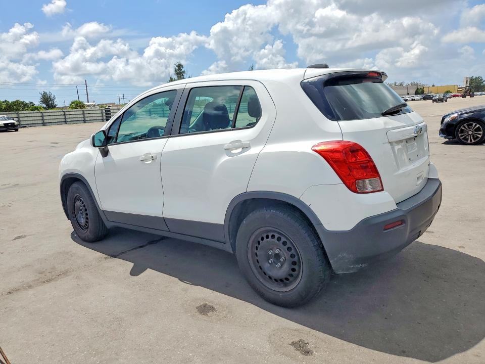 2015 Chevrolet Trax VIN KL7CJKSB0FB127281 COPART salvage auction — NORMAL WEAR, FL - CERTIFICATE OF TITLE (P), sold $975 on 2026-07-29 (photo 2)