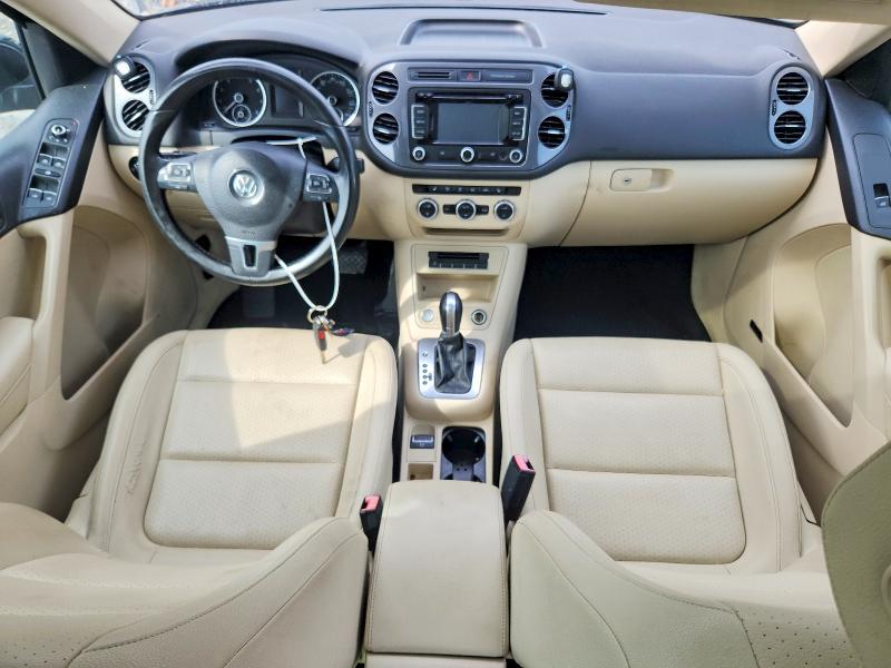 2014 Volkswagen Tiguan VIN WVGAV3AXXEW608871 COPART salvage auction — FRONT END, MD - CERTIFICATE OF TITLE, sold $900 on 2026-08-16 (photo 8)