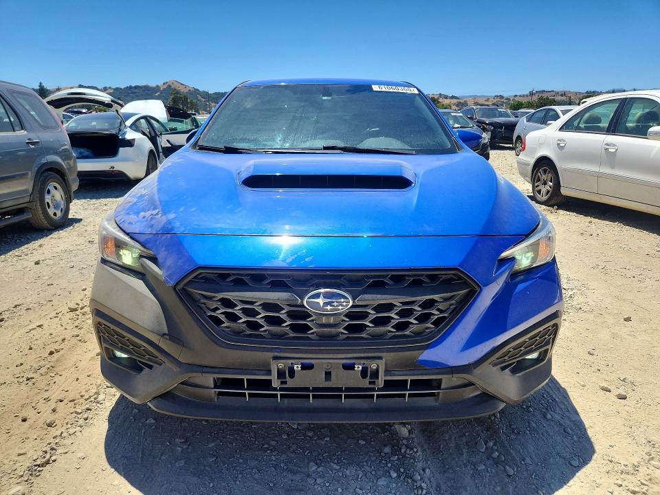 2022 Subaru Wrx VIN JF1VBAF68N9005344 COPART salvage auction — ALL OVER, CA - SALVAGE CERTIFICATE, sold $2,400 on 2026-07-21 (photo 5)