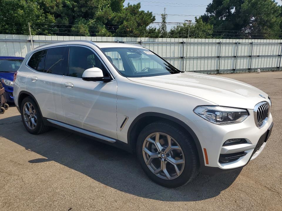 2020 BMW X3 VIN 5UXTY5C0XL9B70687 COPART salvage auction — SIDE, OH - CERT OF TITLE-SALVAGE, sold $5,400 on 2026-07-24 (photo 4)