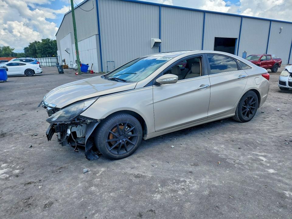 2011 Hyundai Sonata VIN 5NPEC4AC2BH142921 COPART salvage auction — FRONT END, Fl - Cert Of Title Slvg Rebuildable, sold $25 on 2026-07-29 (photo 1)