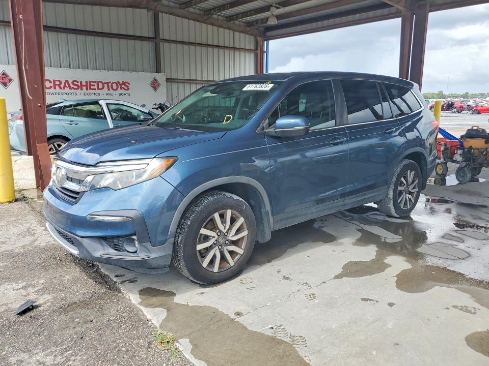 2019 Honda Pilot VIN 5FNYF5H51KB010605 — COPART salvage auction photo
