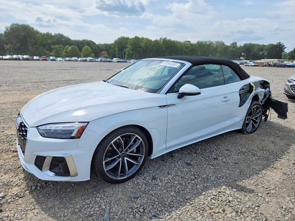 2023 Audi A5 VIN WAU4AGF56PN007118 — COPART salvage auction photo