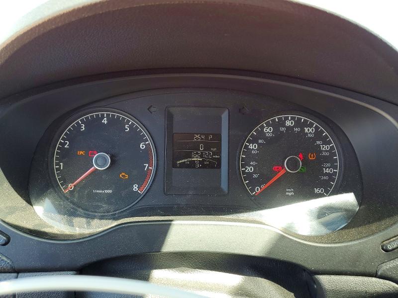 2014 Volkswagen Jetta VIN 3VW2K7AJ7EM209692 COPART salvage auction — MECHANICAL, Ca - Dis/Dlr/Exp Only Clean Title, sold $225 on 2026-07-24 (photo 9)