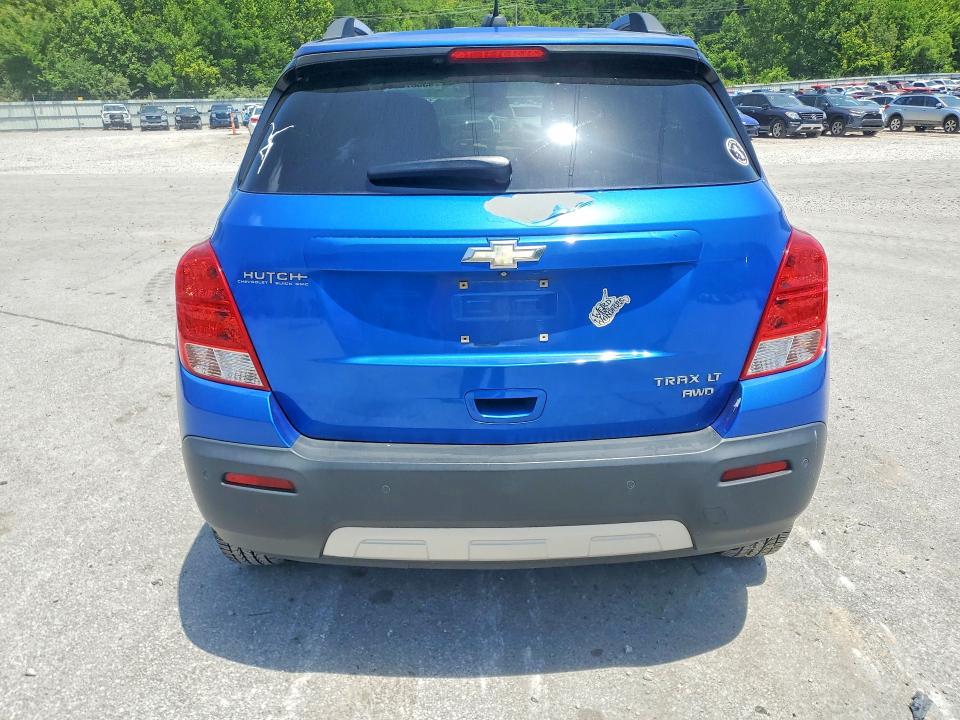 2015 Chevrolet Trax VIN KL7CJRSB8FB103142 COPART salvage auction — SIDE, Wv - Salvage Certificate, sold $950 on 2026-07-16 (photo 6)